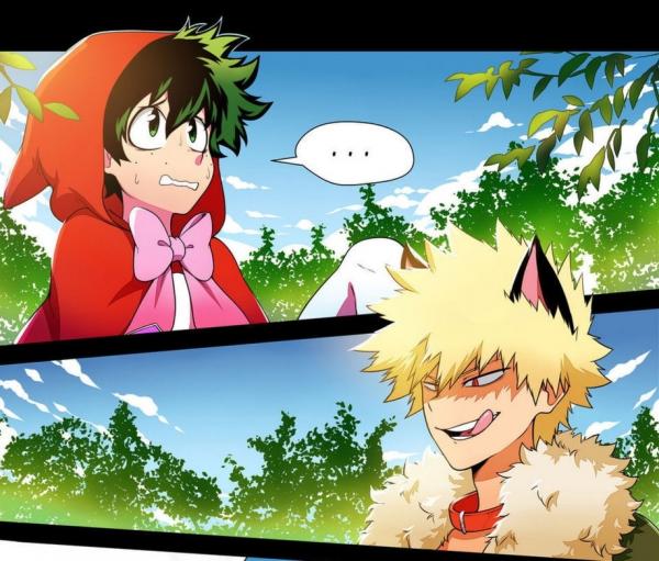 BakuDeku - Red Riding Hood